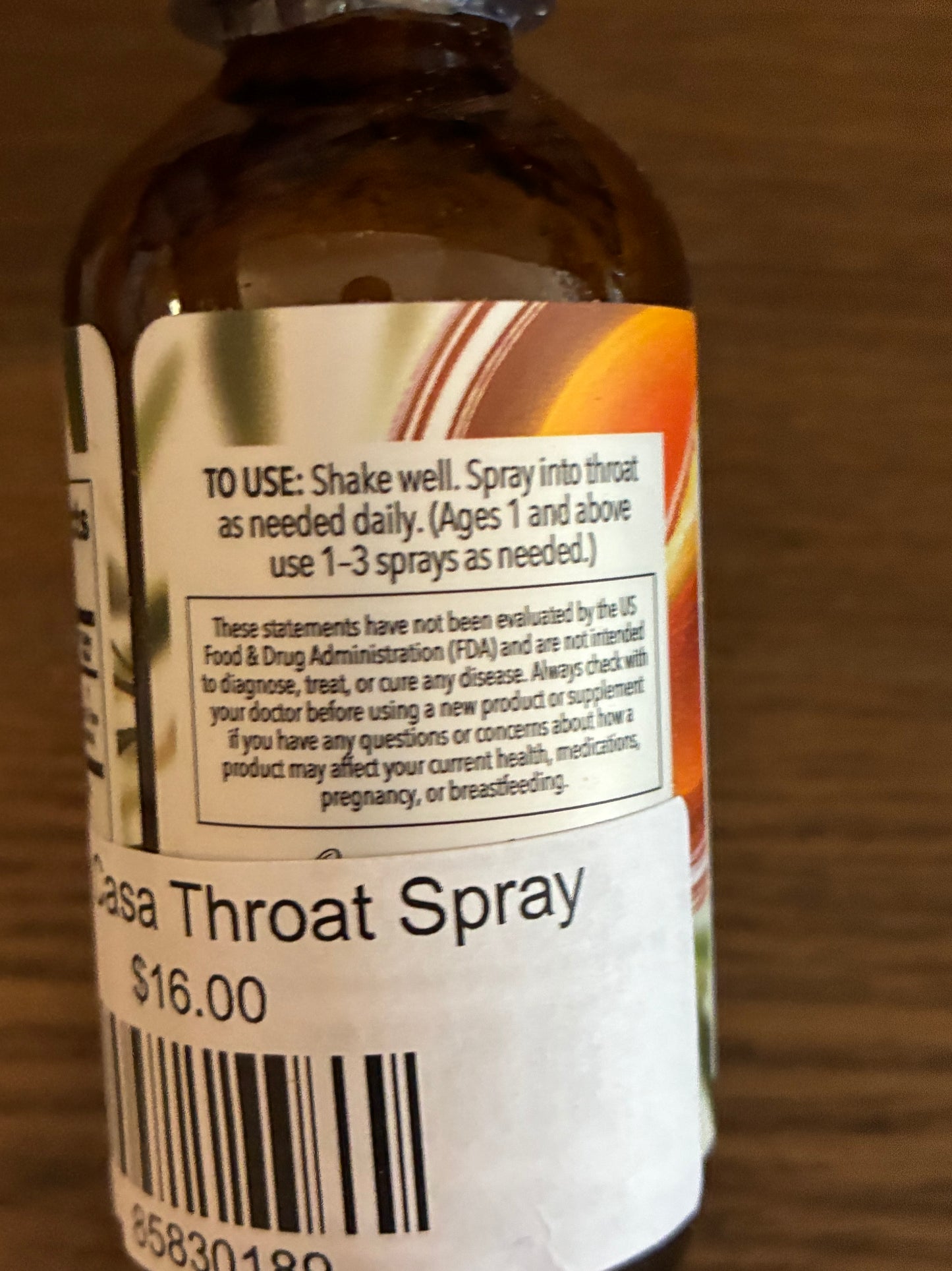 Rowe Casa Throat Spray
