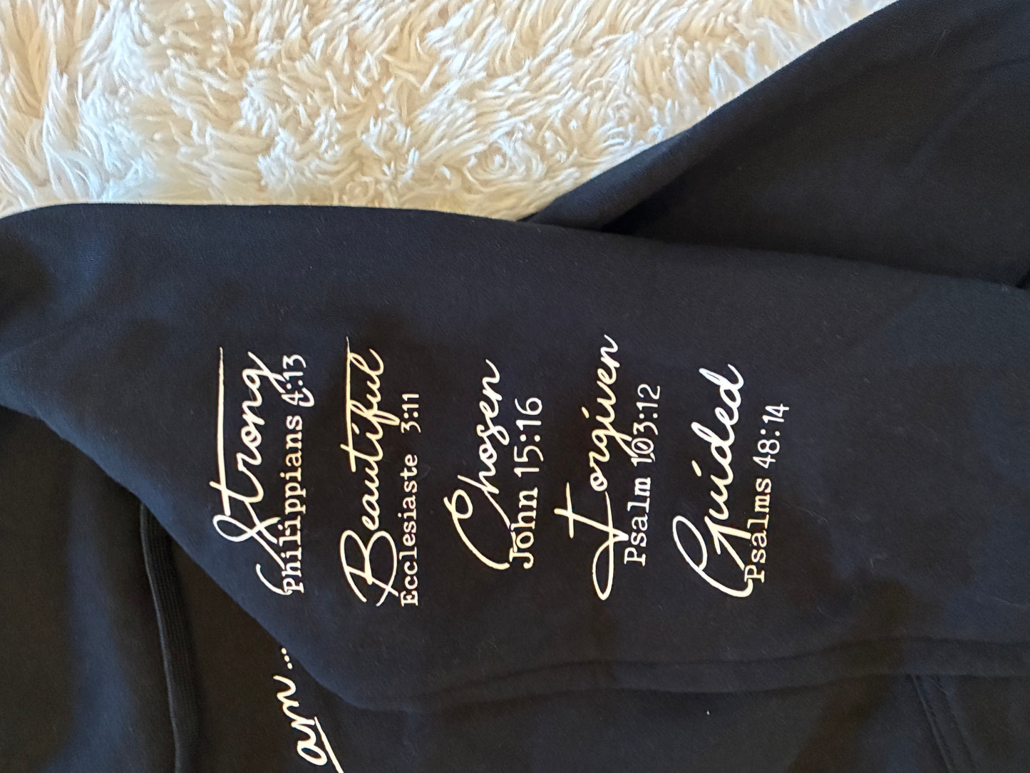 God says I am Graphic hoodie