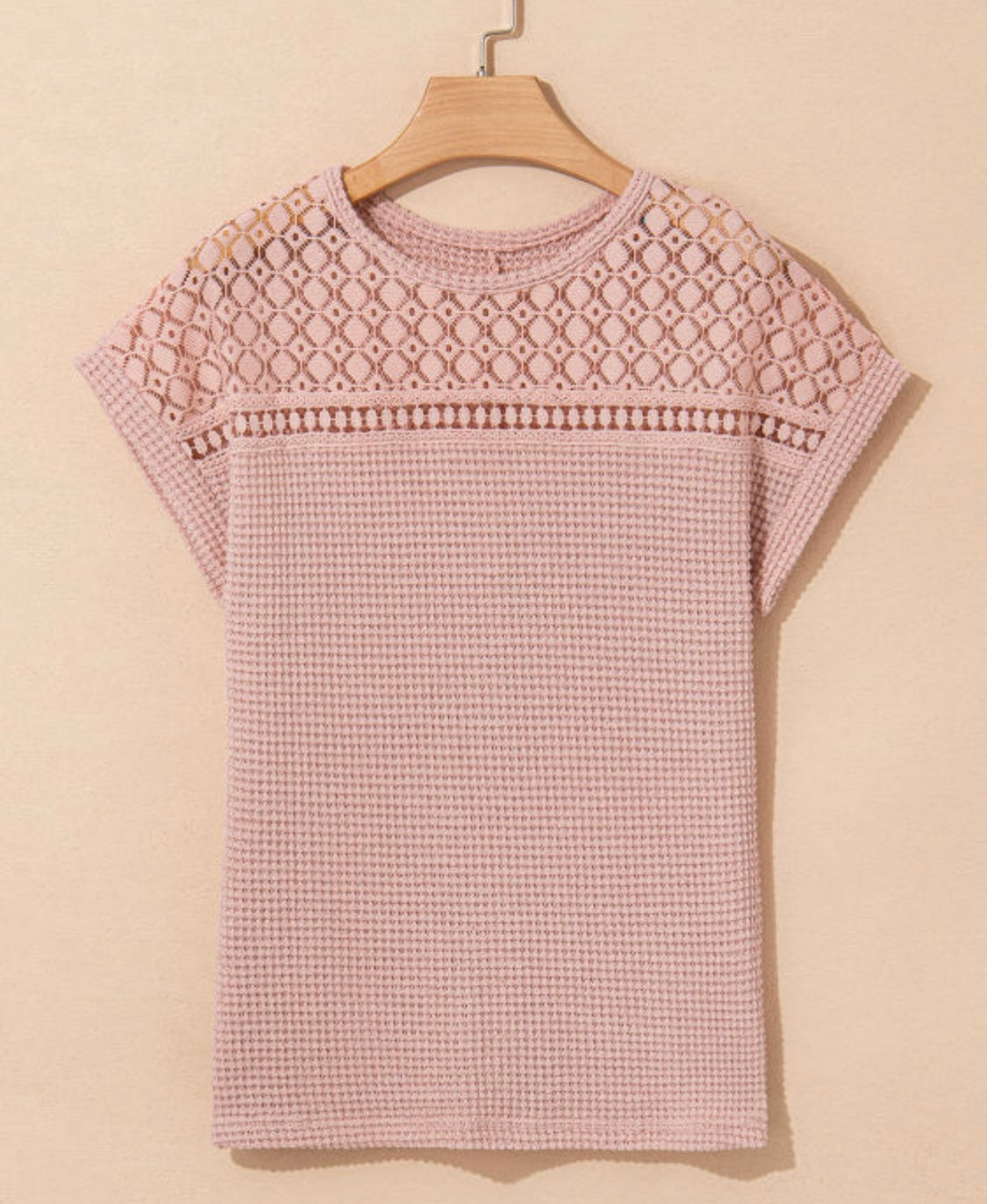 Jennifer Lace Patchwork shirt