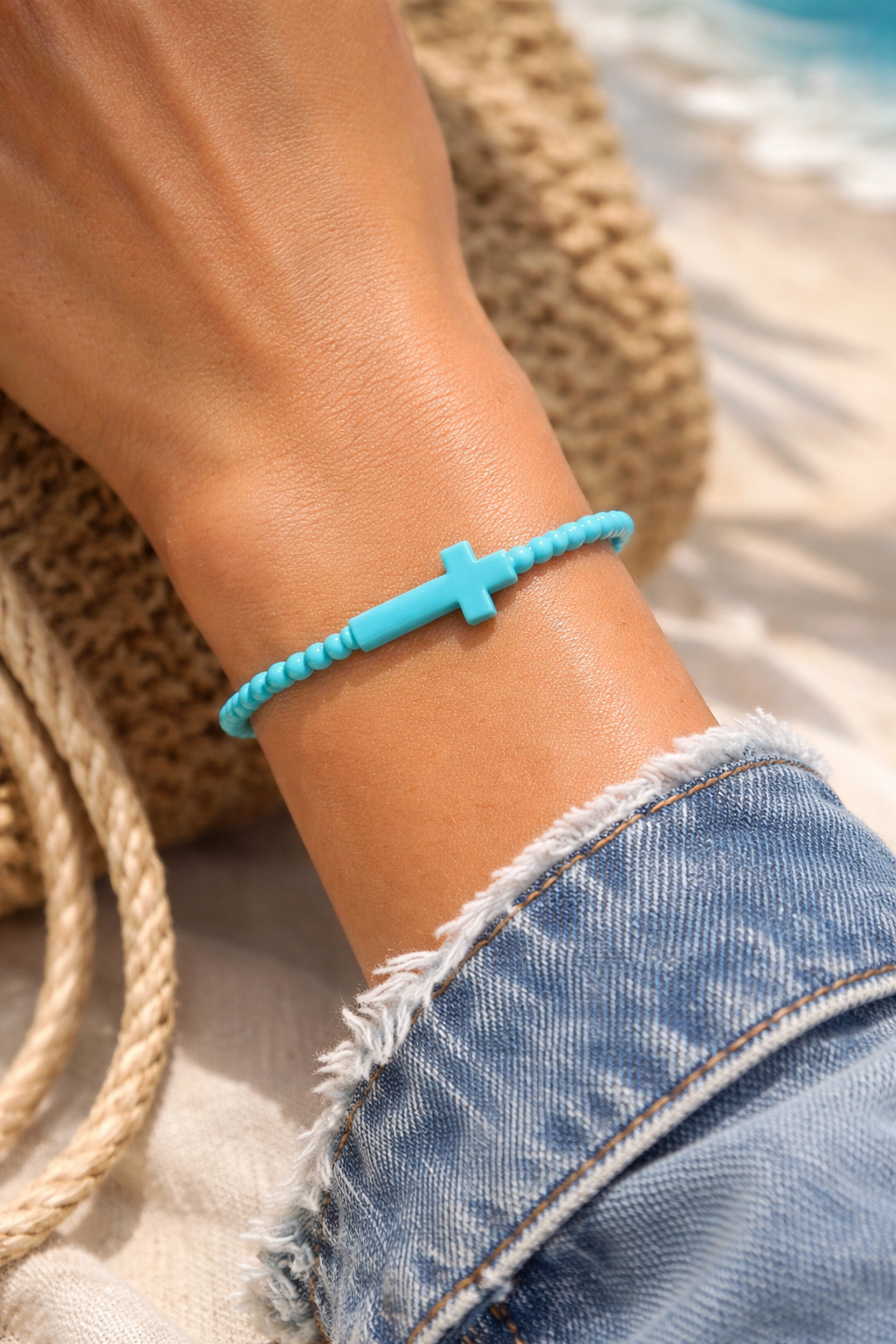 Ryan and Rose cross bracelets