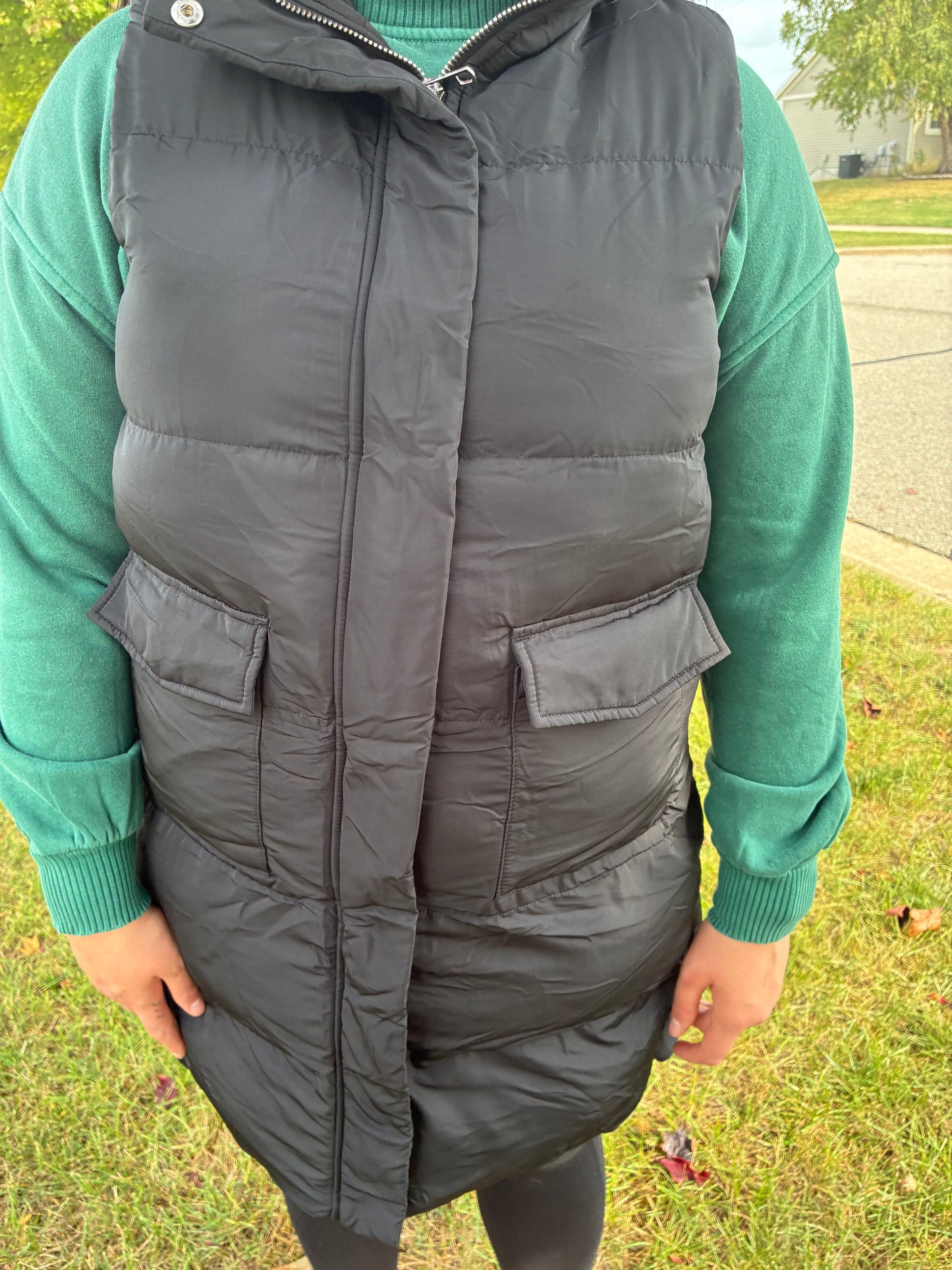 Long Puffer Vest