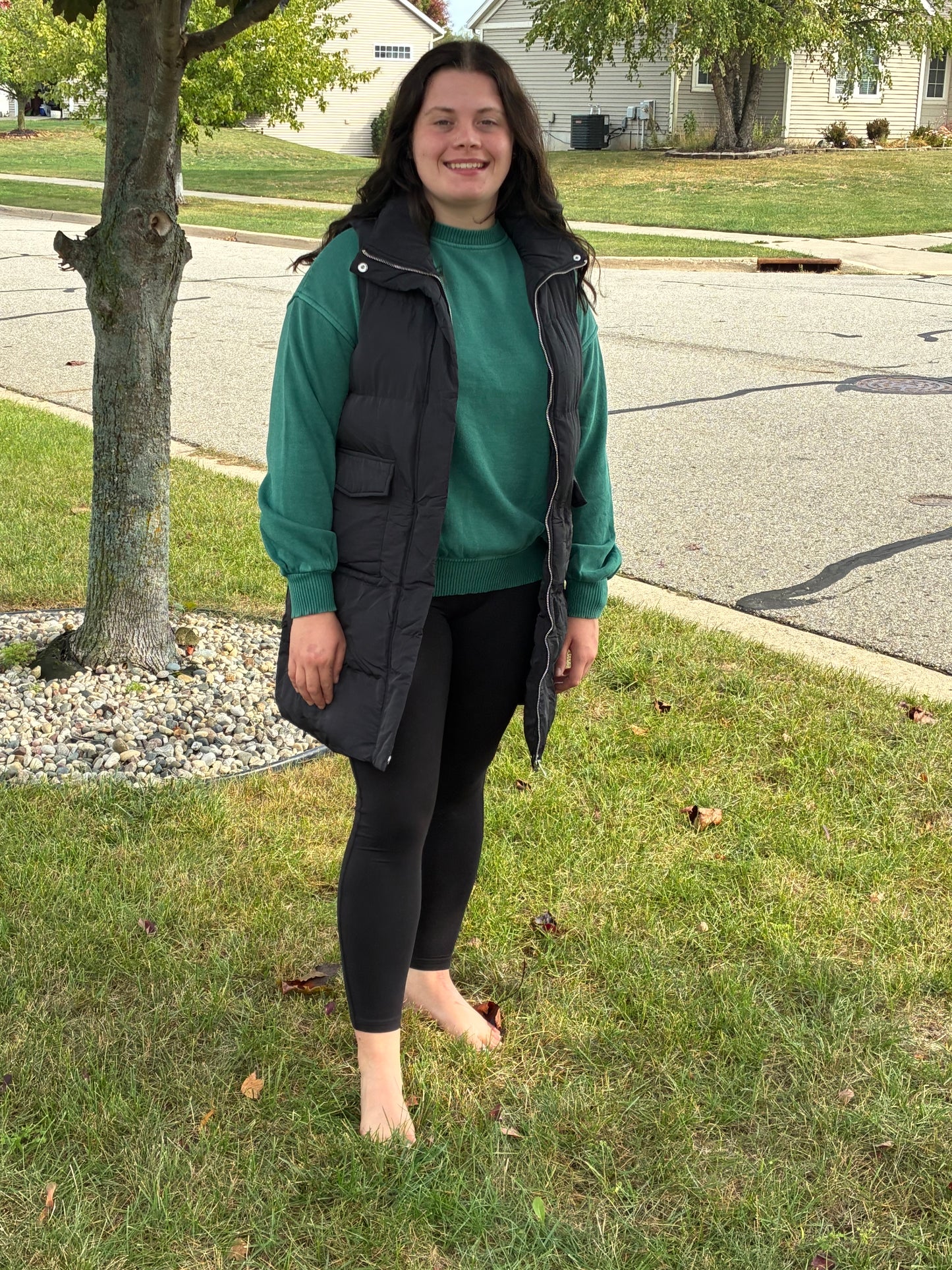 Long Puffer Vest