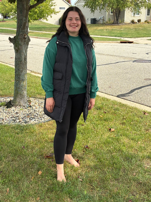 Long Puffer Vest