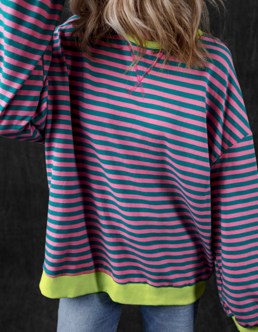 Pink contrast stripe