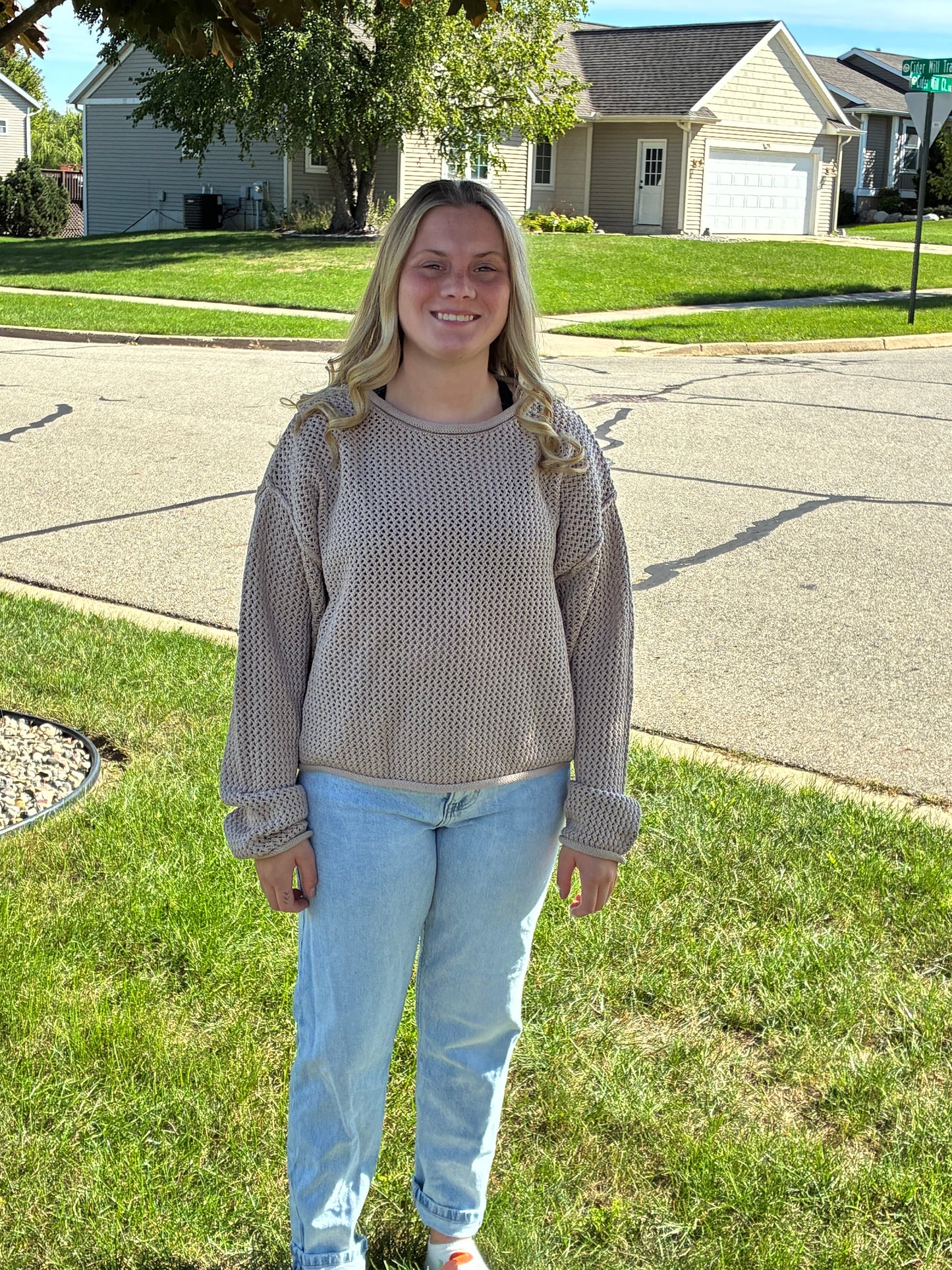 Mocha Drift Sweater