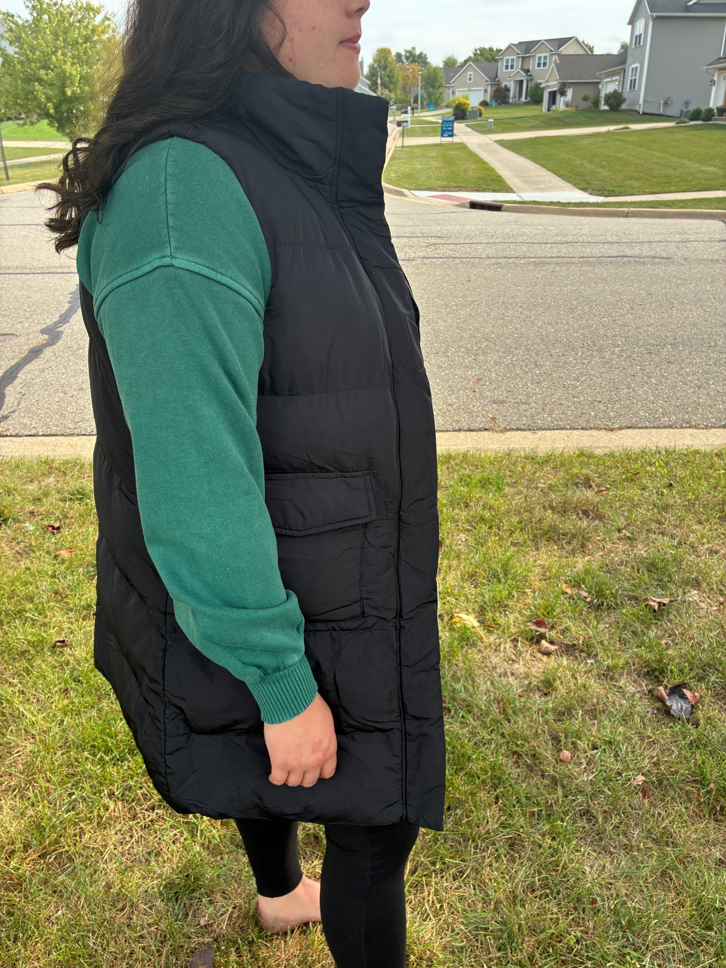 Long Puffer Vest