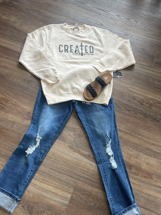Created Crewneck