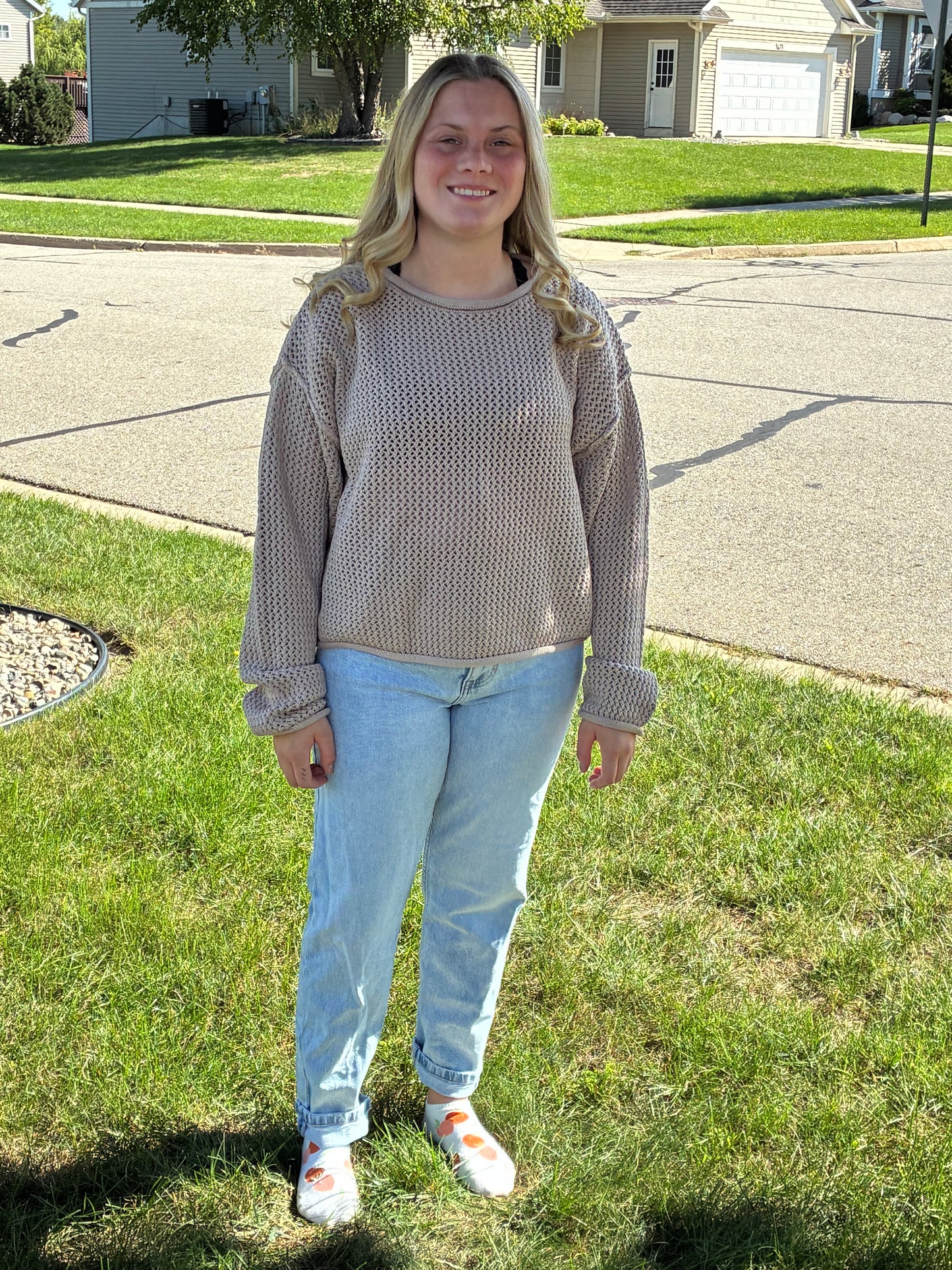 Mocha Drift Sweater