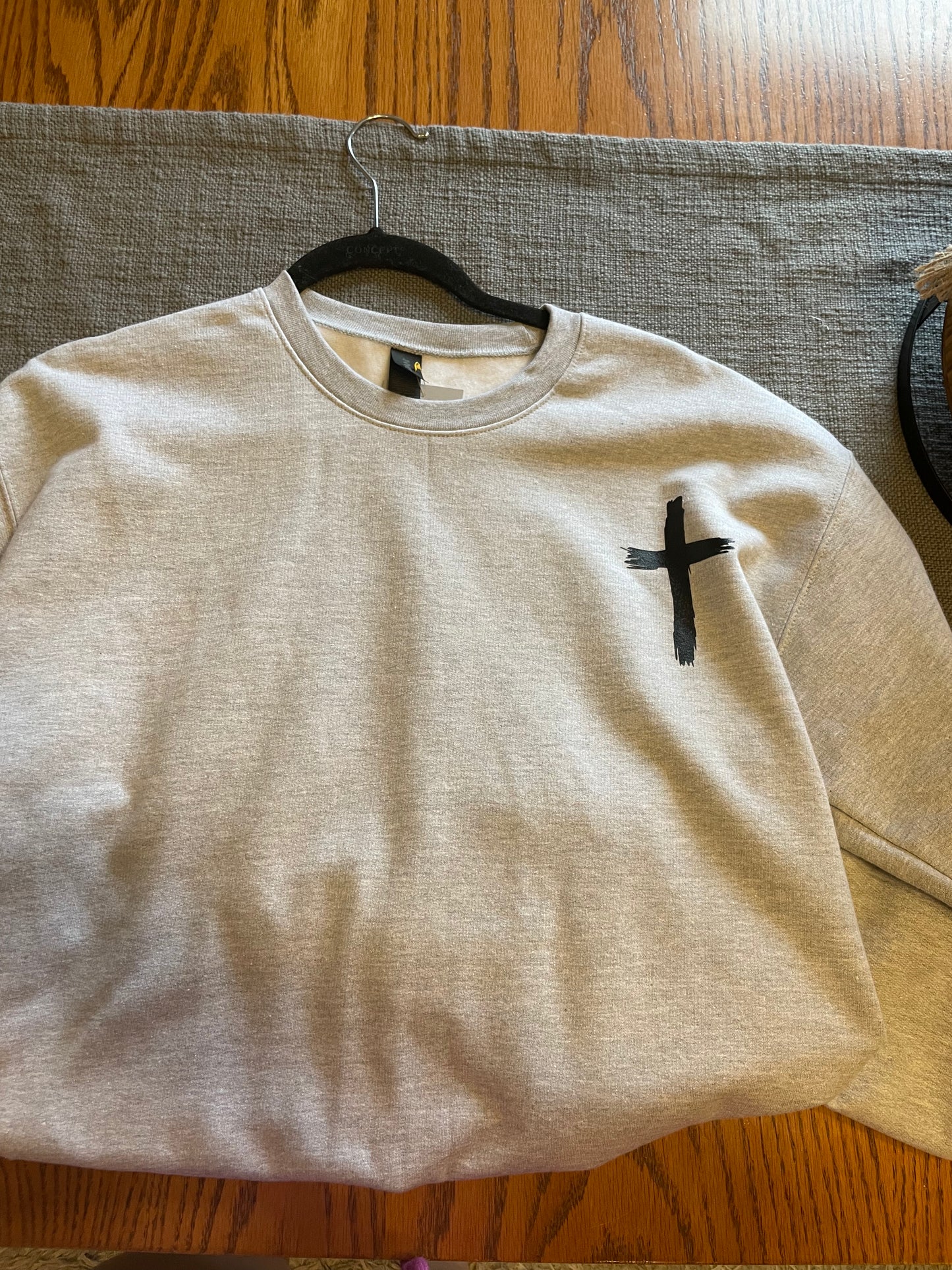 Jesus has my back Crewneck